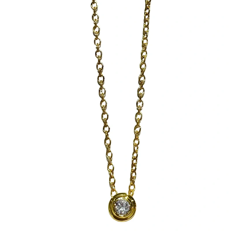 Allison Avery Birthstone Necklace – April/Diamond